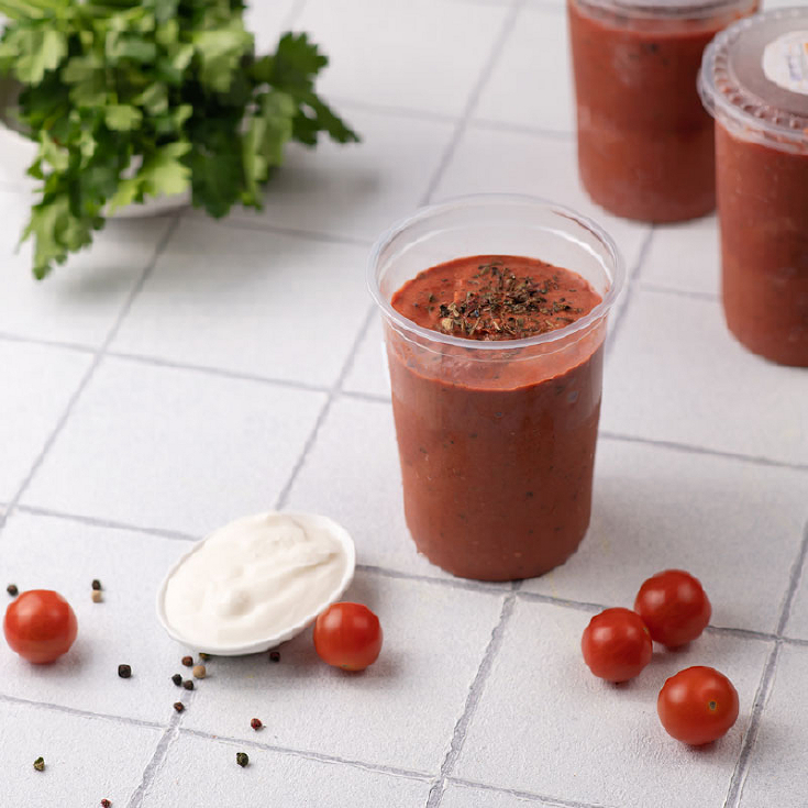 Томатно-вершкова заливка