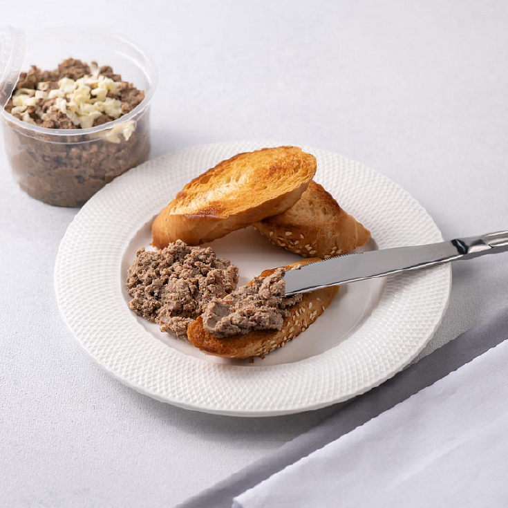 Паштет з печінки кролика