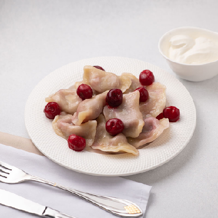 Вареники з вишнями