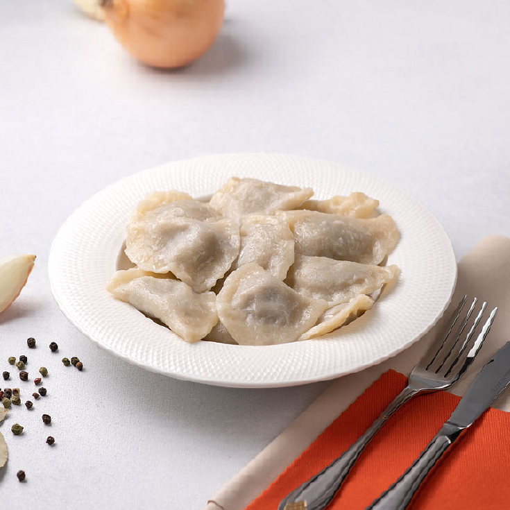 Вареники з м'ясом кролика