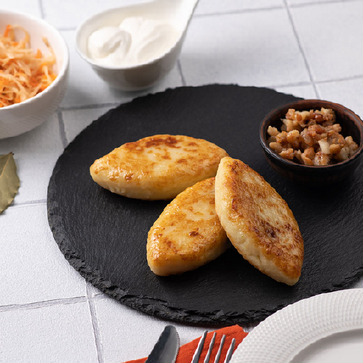 Зрази з м'ясом смажені