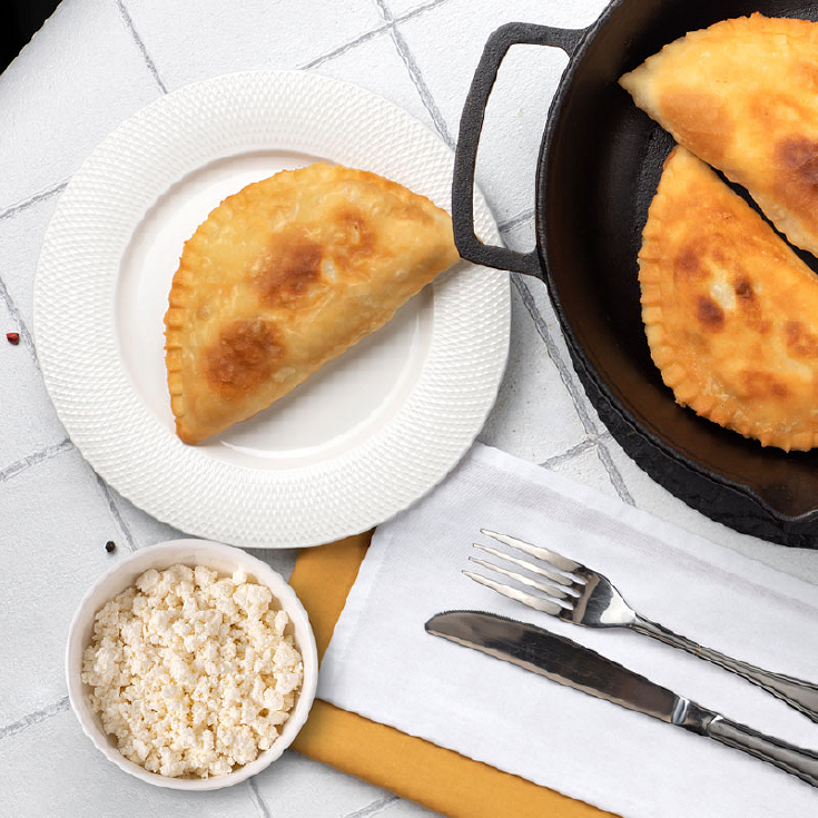 Чебуреки з м'ясом